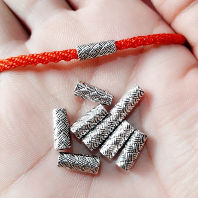 charm ống trụ lùa mẫu mới 23k = 50 gram / 1 gói ] nguyên liệu handmade giá rẻ