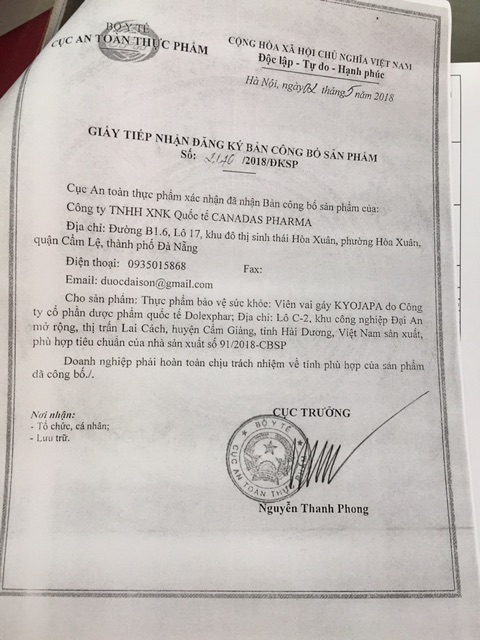 ✅(chính hãng) Viên vai gáy KYOJAPA- giảm đau thần kinh toạ,viêm vai gáy | Thế Giới Skin Care