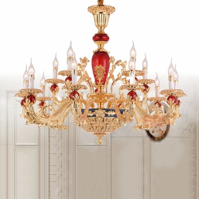 Đèn chùm MONSKY SILICK loại 15 tay hiện đại, quý phái trang trí nội thất sang trọng, cao cấp - kèm bóng LED chuyên dụng.