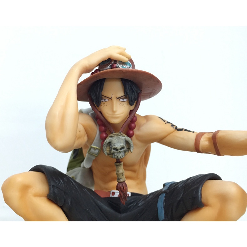 Hàng Mới Về Mô Hình Nhân Vật Ace Trong One Piece 15cm Trang Trí