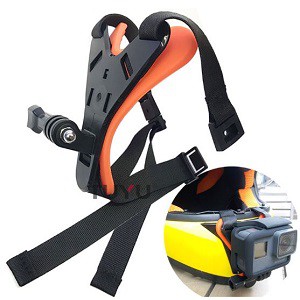 MOUNT GẮN CẰM MŨ BẢO HIỂM FULLFACE CHO GOPRO VÀ CAMERA HÀNH ĐỘNG