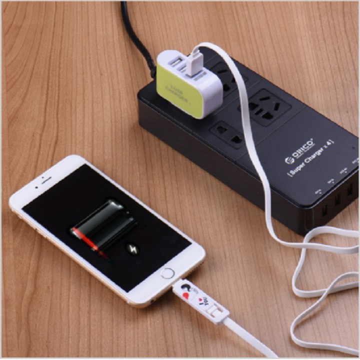 Ổ Cắm Sạc 3 Cổng USB 3.1A (Màu Ngẫu Nhiên)
