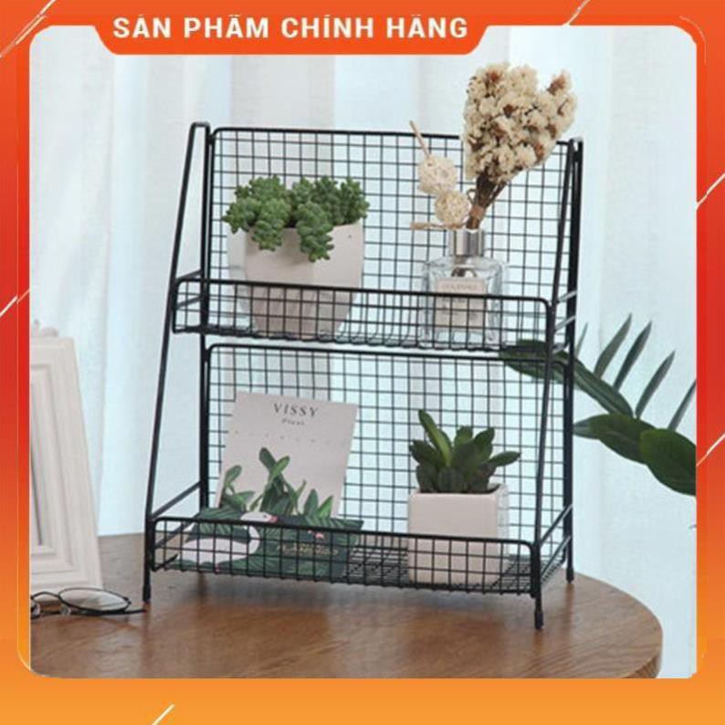 CHÍNH HÃNG -  Kệ inox 2 tầng để đồ đa năng ,kệ đựng gia vị trong tủ bếp, để đồ phòng tắm,để mỹ phẩm 2068