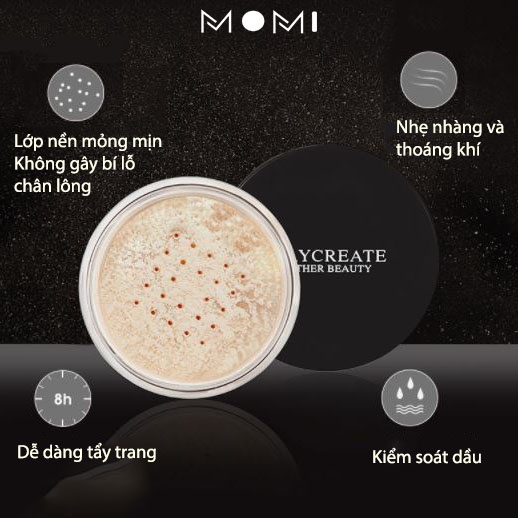 Phấn phủ kiềm dầu che khuyết Maycreate PP49 | BigBuy360 - bigbuy360.vn