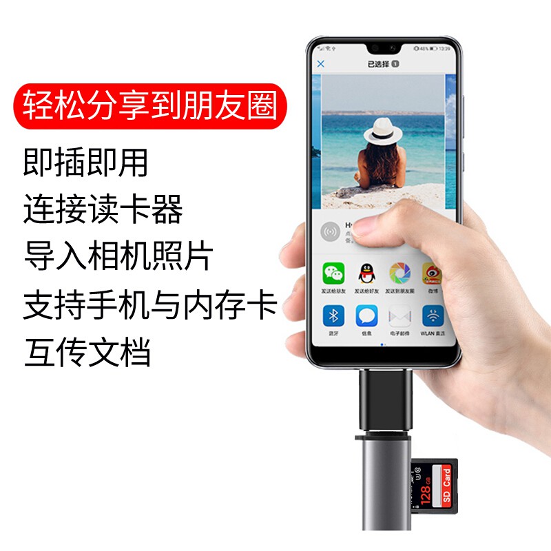 Apple OTG Adapter External U disk lightning converter USB3.0 connection data cable is suitable for iphone mobile phone to download songs tablet ipad keyboard mouse card reader các phụ kiện táo  adapter Apple