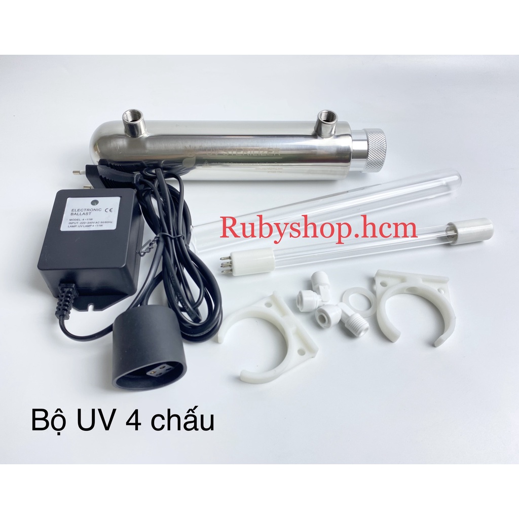 Bộ đèn diệt khuẩn UV 11W Rubyshop.hcm
