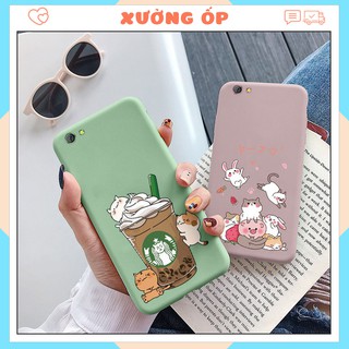 Ốp A2 Cà phê mèo OPPO A37 A59 A7 A5s A1k F1s Neo9 F5 F7 F9 F11 F11pro RmC2 A5 A9 2020  A12 Reno 2f (Ấn mua hàng để chọn