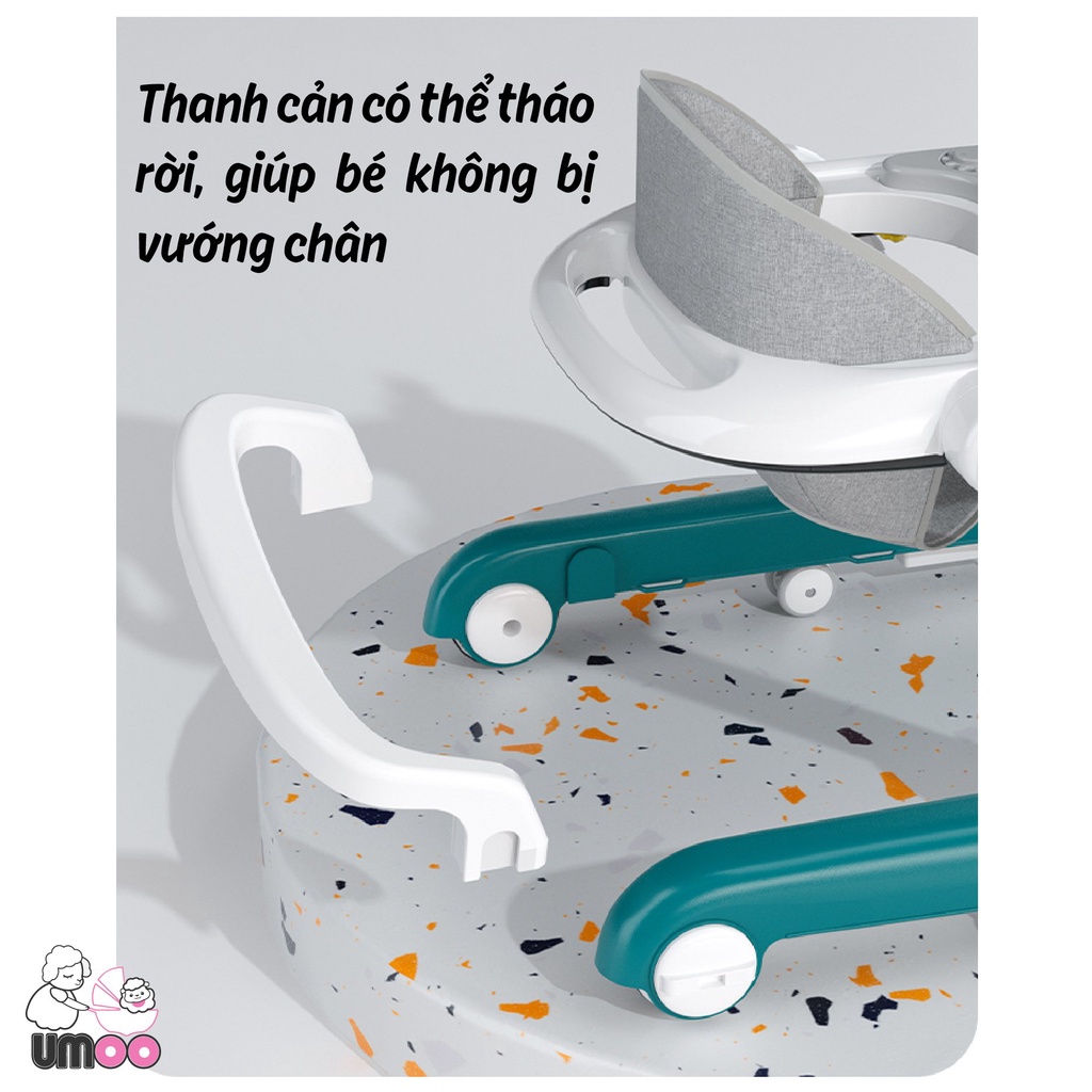 Xe tập đi cho bé chữ U V-Baby 606, đa năng, tạo cho bé hướng cố định khi di chuyển