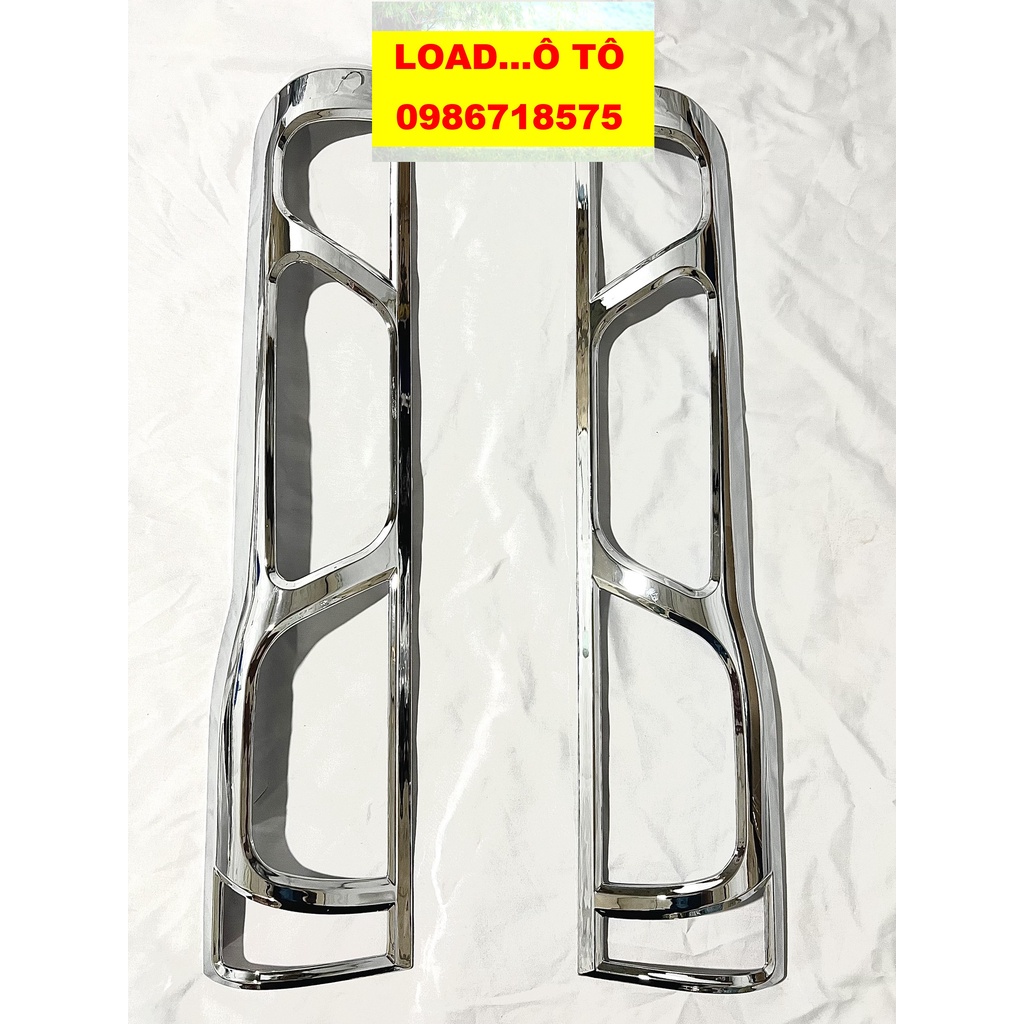 Ốp Viền Đèn Pha, Hậu Ford Transit 2014-2023 Mẫu Nhựa ABS Mạ Crom Sáng Bóng