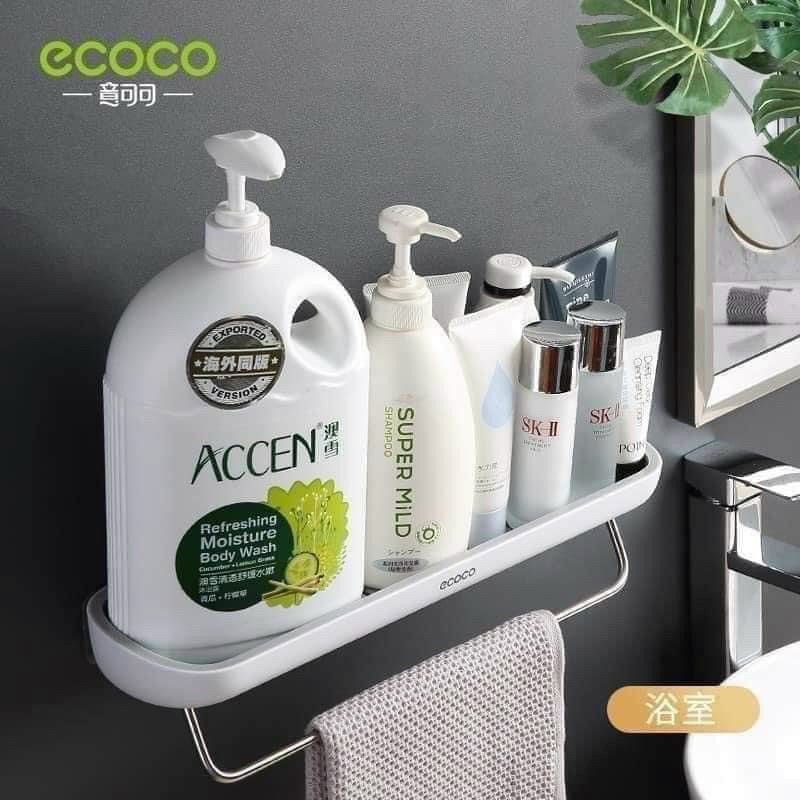 KỆ treo khăn, để đồ nhà tắm ECOCO sang trọng, bền đẹp