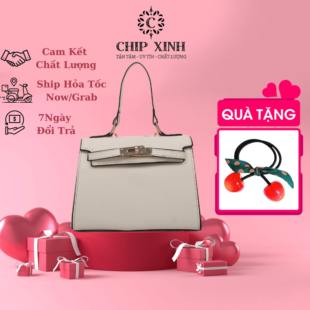 Túi xách nữ hàn quốc thời trang cao cấp, Túi đeo chéo nữ mini vân xước Chip Xinh TX30