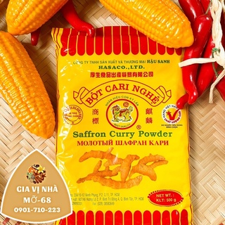Bột cari nghệ hậu sanh hiệu con kỳ lân- gói 100gr -500gr