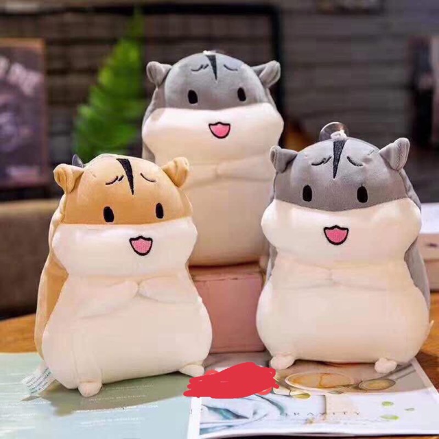 Thú bông hamster 25cm - quà lưu niệm