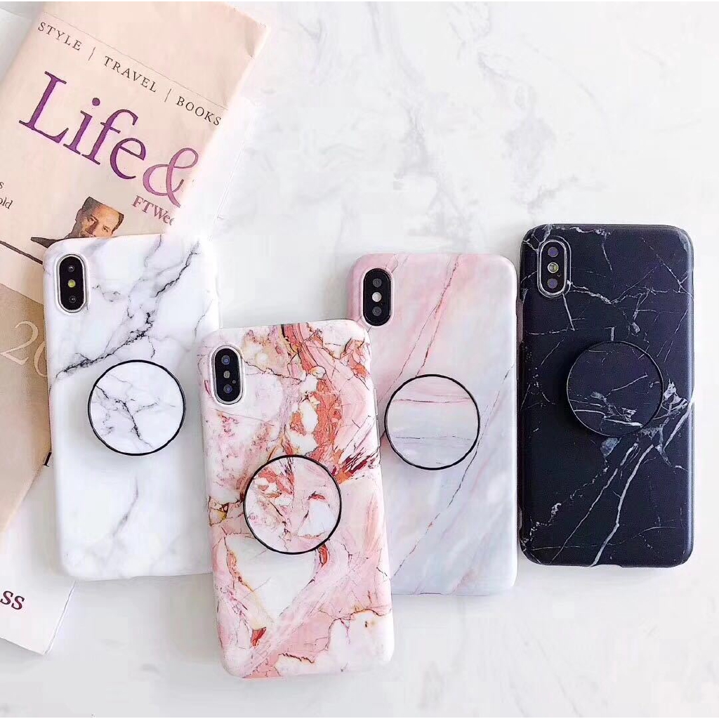 Ốp lưng họa tiết đá hoa cương cho iPhone 6/6S/6S+/7/8/7+/8+/X/XSmax/XR/XS | BigBuy360 - bigbuy360.vn