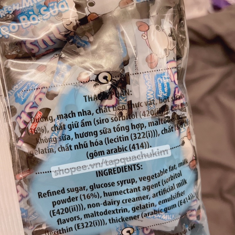 Kẹo sữa bò mềm LUSH Jack n Jill bịch 140G hương vị tuổi thơ