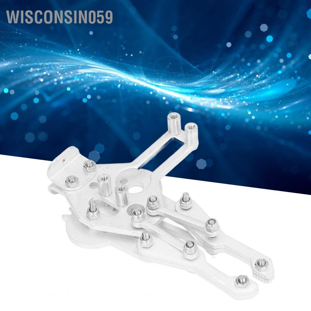 [Hàng Sẵn] Kẹp cơ khí Cánh tay Robot Kẹp Hợp kim nhôm Phụ kiện độ bền cao cho Servo MG995【Wisconsin059】