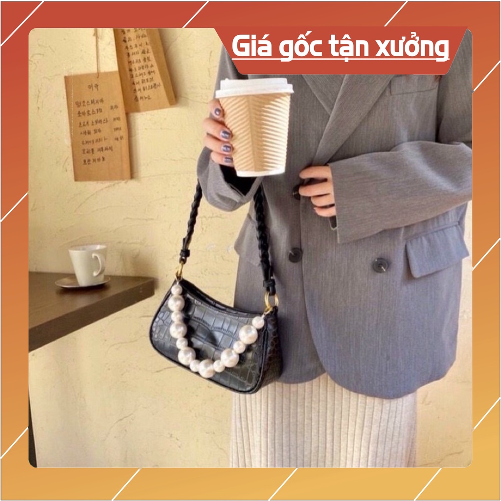 túi đeo chéo quai xoắn ! túi kẹp nách siêu xinh