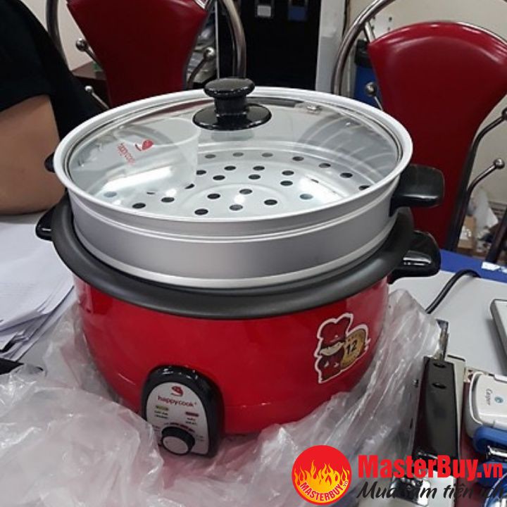 Nồi Lẩu Điện Đa Năng Happy Cook – HCHP-360SR