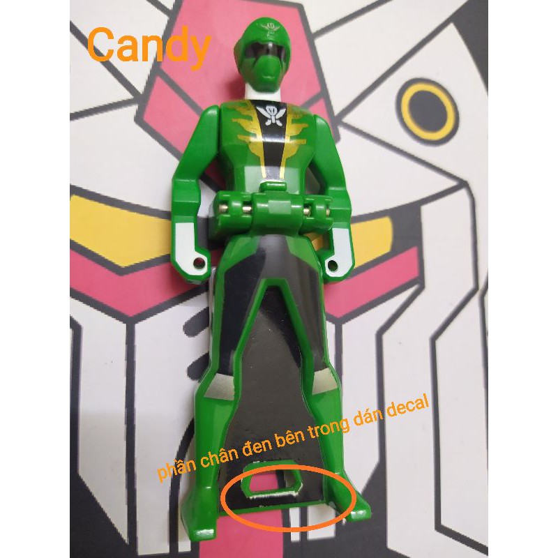 DX Ranger key chìa khoá siêu nhân hải tặc SN1 gokaiger key