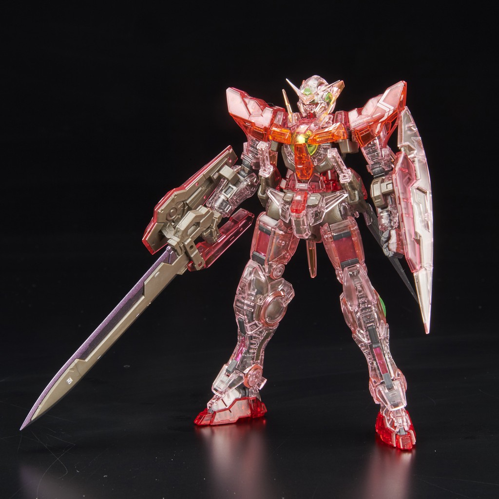 Bandai Mô Hình Gundam RG Exia Trans-Am Clear The Gundam Base Limited 1/144 Đồ Chơi Lắp Ráp Anime Nhật