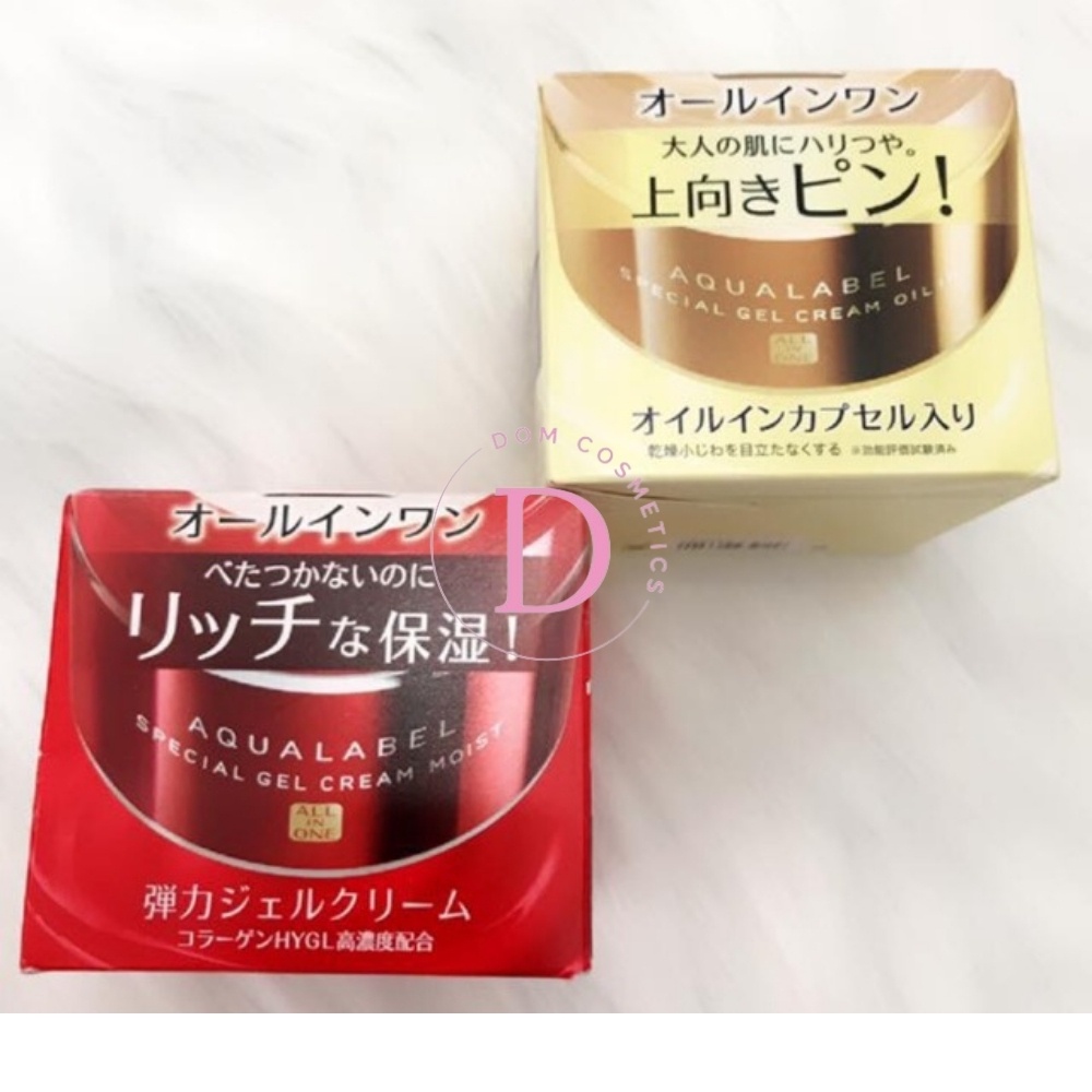 Kem Chống L.ã.o H.ó.a Shiseido AquaLabel Cream Oil 90g