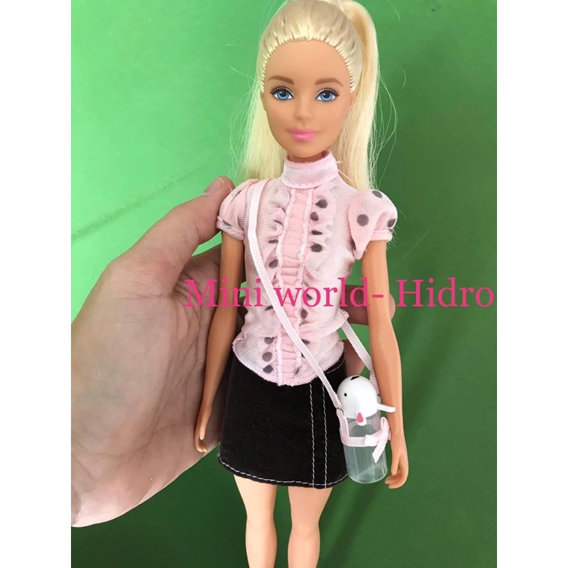 Mô hình bình nước uống mini tỉ lệ 1/6, 1/8, 1/12 dùng cho búp bê Barbie, bjd, holala, Baboliy