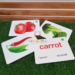 [ KT CHUẨN 15x21 CM] Thẻ Học Flashcard Glenn Doman Học Tiếng Anh 26 Chủ Đề NXB Phụ Nữ