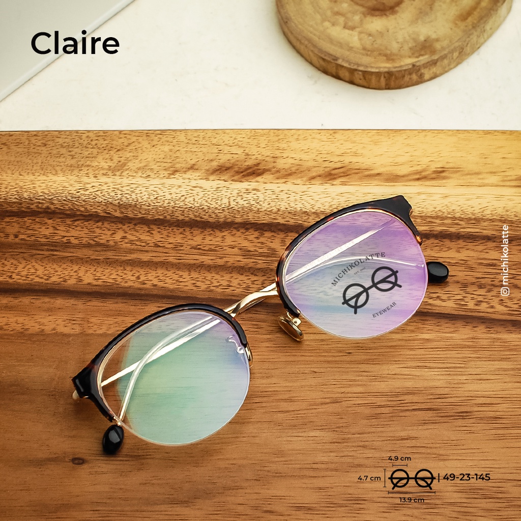 Gọng kính Michikolatte | Claire