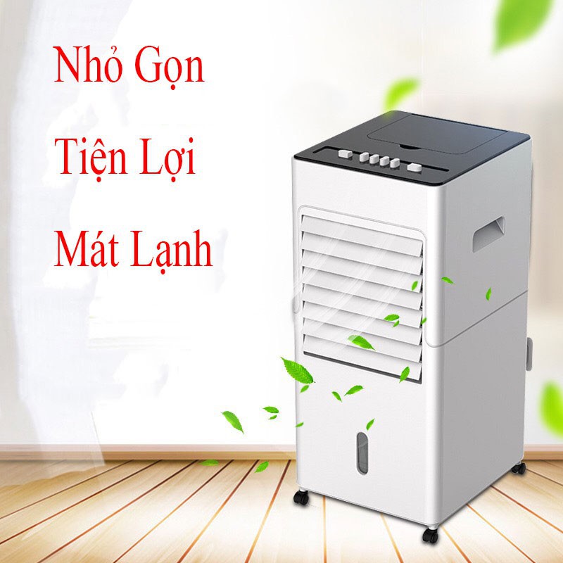 ( HOT )  QUẠT ĐIỀU HÒA HƠI NƯỚC RH528 5L -Thanh Lọc Không Khí -Tiết Kiệm Điện Năng Tặng Thêm 4 Viên Đá Khô