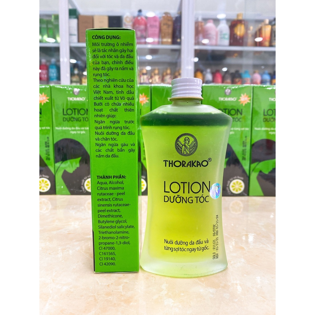 Lotion Dưỡng Tóc Tinh Chất Bưởi Thorakao Ngăn Rụng Tóc 120ml