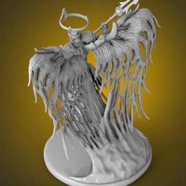 Mô Hình Imperius Diablo Bằng Chất Liệu Nhựa Resin - Cao 18 cm