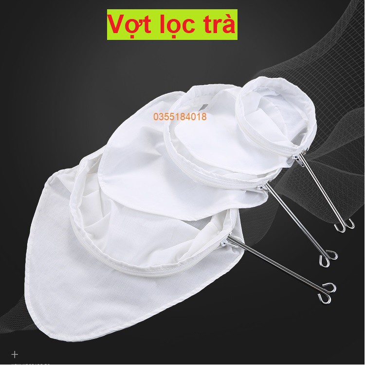 Vợt lọc trà sữa - trà chanh inox304 màng lọc bằng vải cao cấp | BigBuy360 - bigbuy360.vn