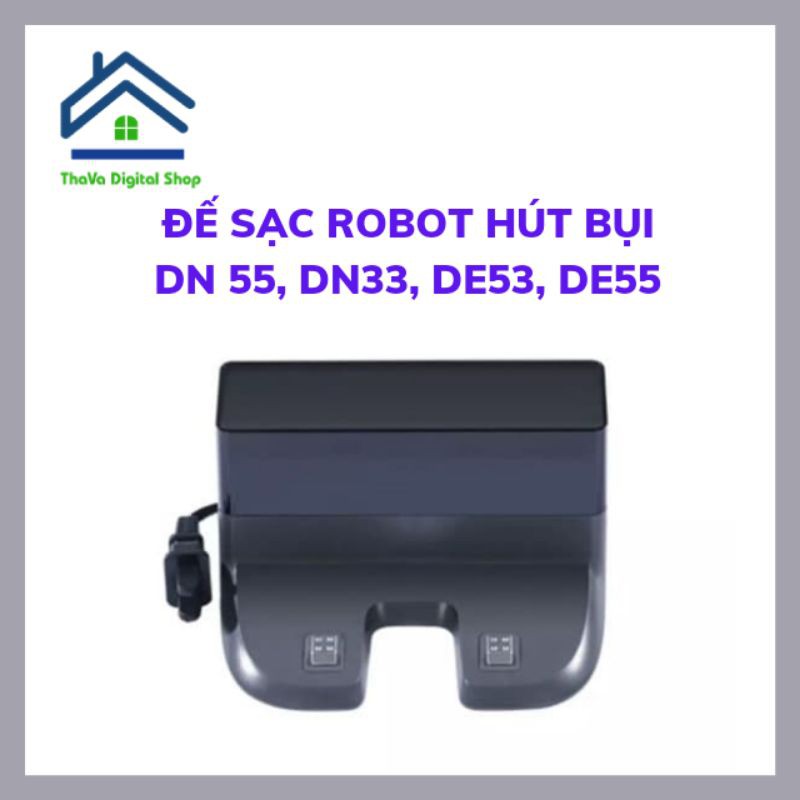 Đế sạc Doc Sạc Dock Sạc Robot Hút Bụi Ecovacs Deebot Dn55 Dn33 Dn520 De55 De53