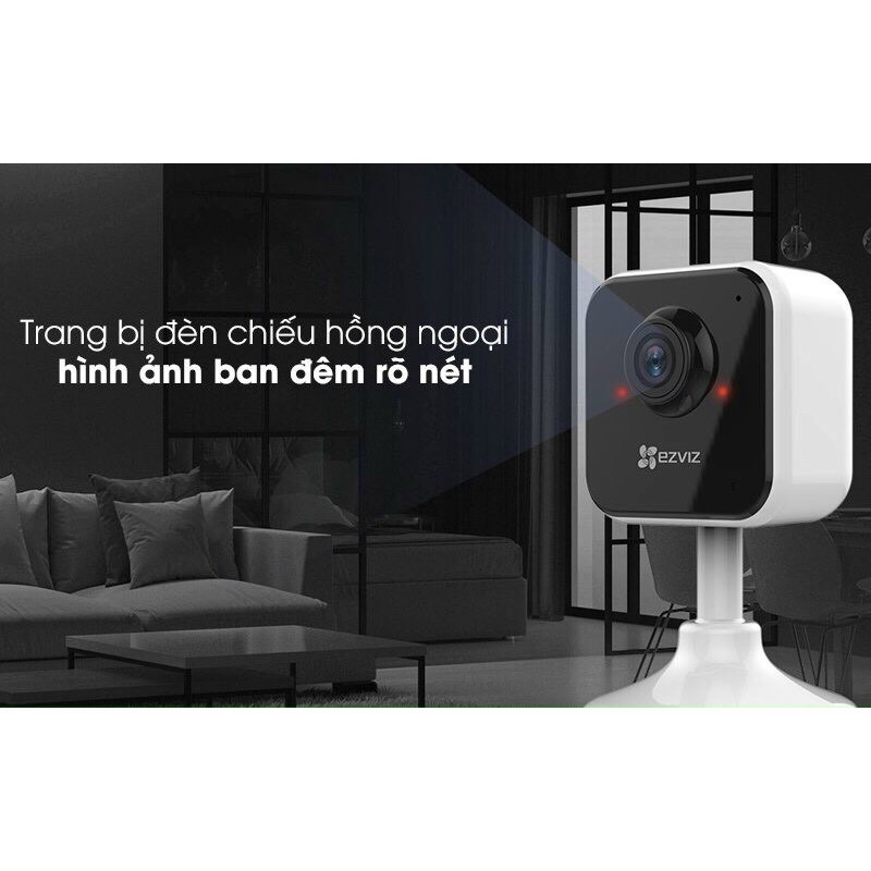 Camera ip wifi mini EZVIZ C1HC 1080- góc siêu rộng- HÀNG CHÍNH HÃNG BẢO HÀNH 24 THÁNG