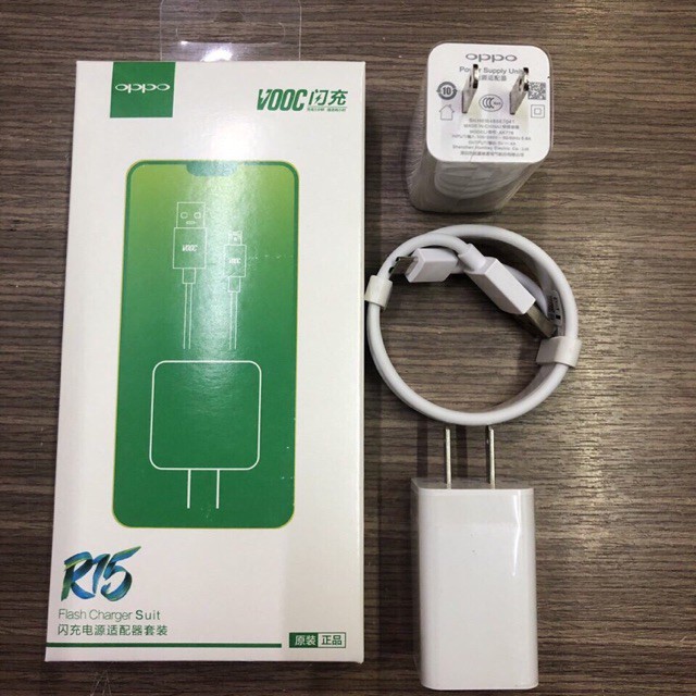 HCM Bộ sạc VOOC OP-PO R15 , F9 , F7 , R9 , R7 1 ĐỔI 1