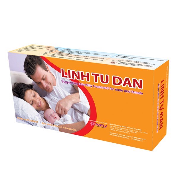 LINH TỰ ĐAN - hỗ trợ giảm vô sinh nam nữ từ thảo dược, cao nhân sâm, tăng khả năng thụ thai, mang thai
