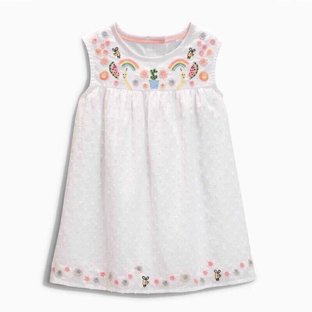 Đầm thêu hoạ tiết little maven