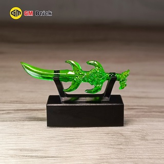 Phụ kiện lego - kiếm dark elf - hệ màu effect