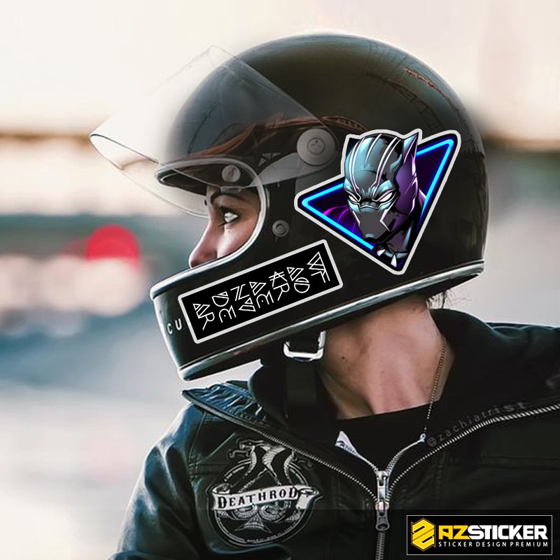Sticker Hình Dán Sticker Wakanda STKA405 | Dán Nón Bảo Hiêm, Điện Thoại, Laptop, Bình Nước...PVC Chống Nước, ....