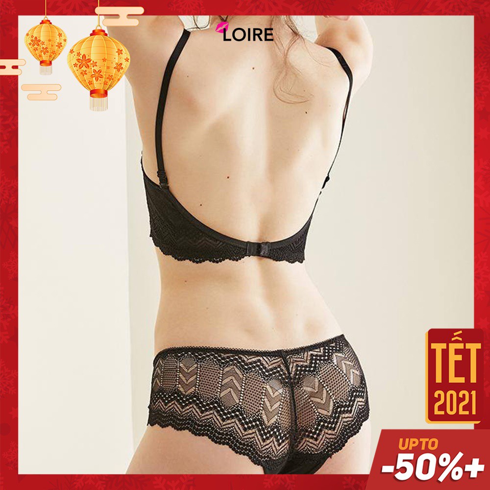 [Mã WABRLOIRE giảm 50K đơn 250K] Bộ Đồ Lót Đệm Ngực Dày Dây Lưng Hình chữ U LOIRECHIC BBRL04 | BigBuy360 - bigbuy360.vn