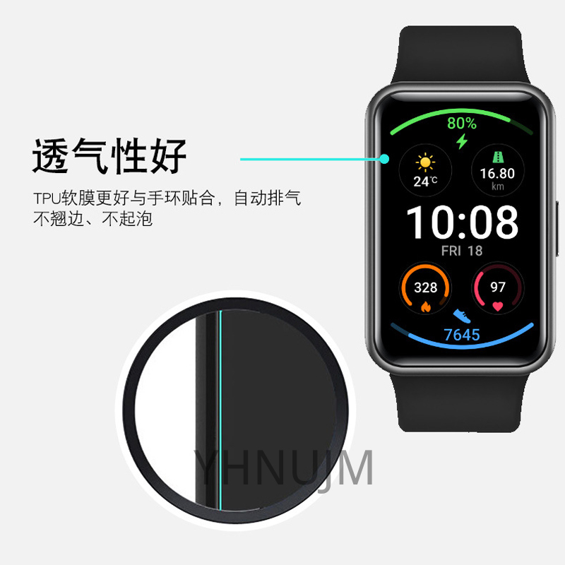 Miếng Dán Bảo Vệ Màn Hình Cho Đồng Hồ Thông Minh Huawei Watch Fit / HONOR