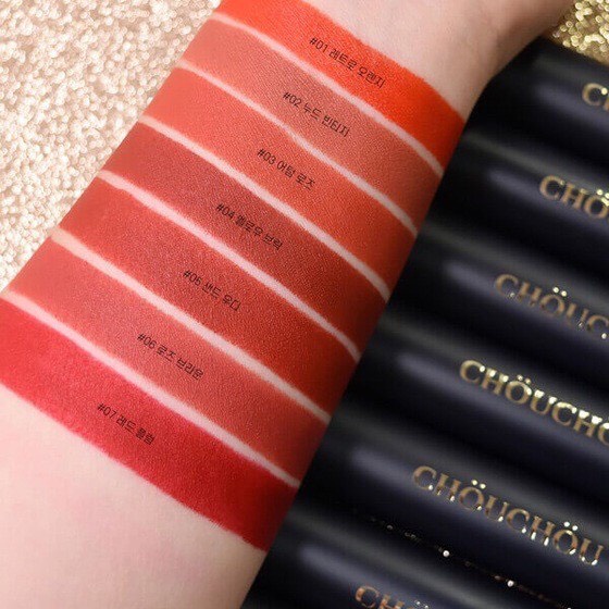 Son Thỏi Mạ Vàng CHOUCHOU PREMIUM MATTE 14K GOLD EDITION CLOUDORIS