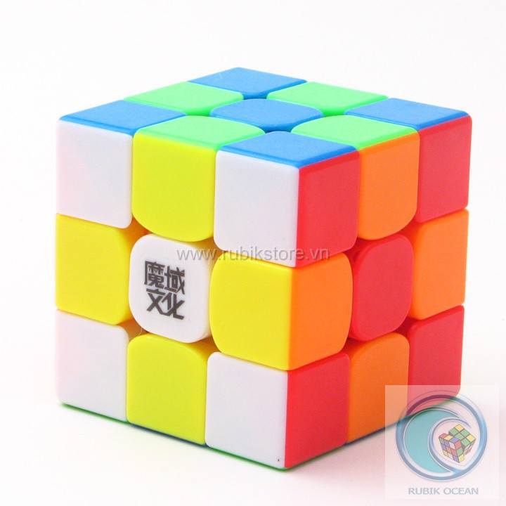 Rubik 3x3❤️Rubik MoYu Weilong WRM 2021 3x3x3 Stickerless Flagship có nam châm cao cấp - Rubik chính hãng