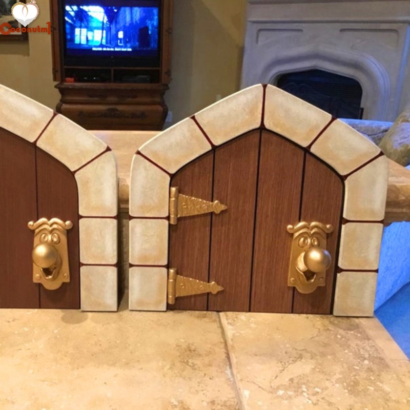 Đồ trang trí Alice in Wonderland Mini Bằng Gỗ Dùng Trang Trí Phòng