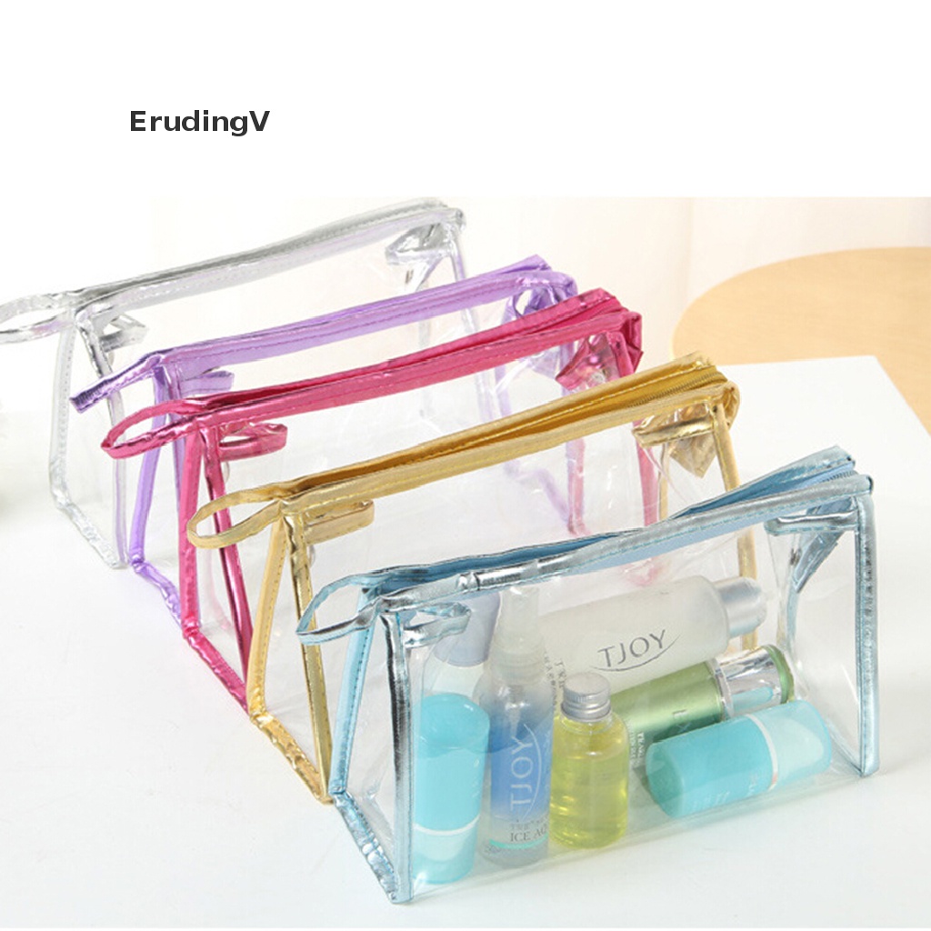 Túi Nhựa PVC Trong Suốt Đựng Mỹ Phẩm 1 5 10 Tiện Dụng Khi Đi Du Lịch