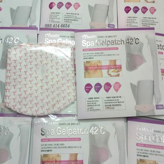 HÀNG SẴN Set 5 Miếng Dán Tan Mỡ Bụng Timary Spa Gel Patch 42°C