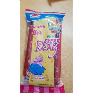 Xúc xích ăn liền Everyday ( 2 vị heo bò)