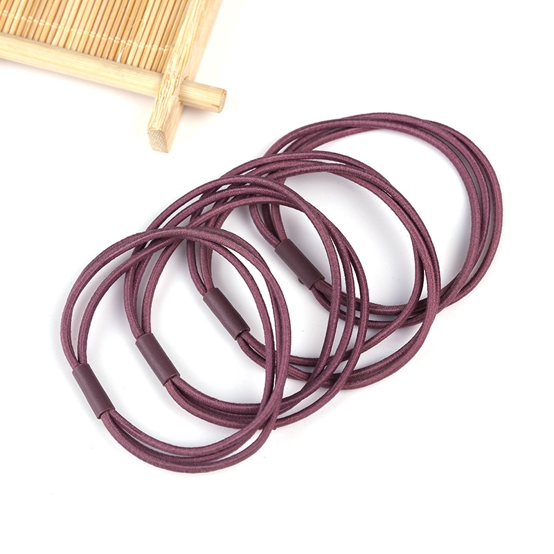 Dây Buộc Tóc Co Giãn Nhiều Lớp Phong Cách Hàn Quốc Thời Trang Cho Nữ