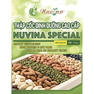 THẬP CỐC DINH DƯỠNG CAO CẤP NUVINA - VỊ ÍT ĐƯỜNG