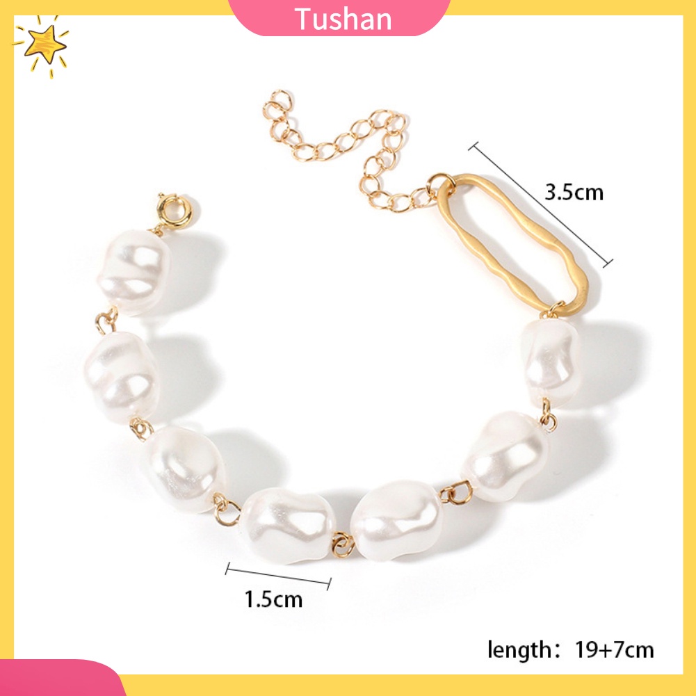 Vòng đeo tay ngọc trai sáng tạo thời trang